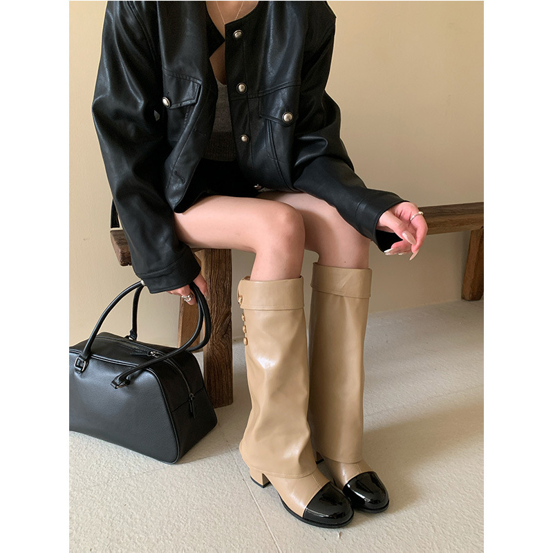 French style small fragrant ro - огляд і ціна Sock Boot Women