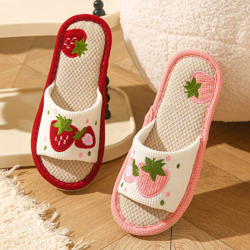 Strawberry Linen Women Slipper - огляд і ціна Mule Slip On